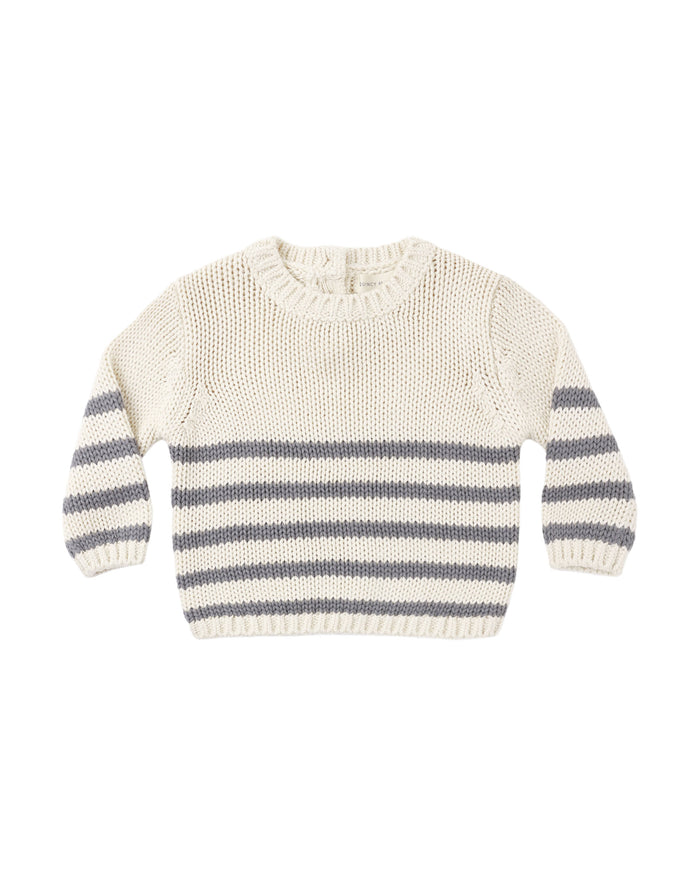 Slate Stripe Rex Sweater