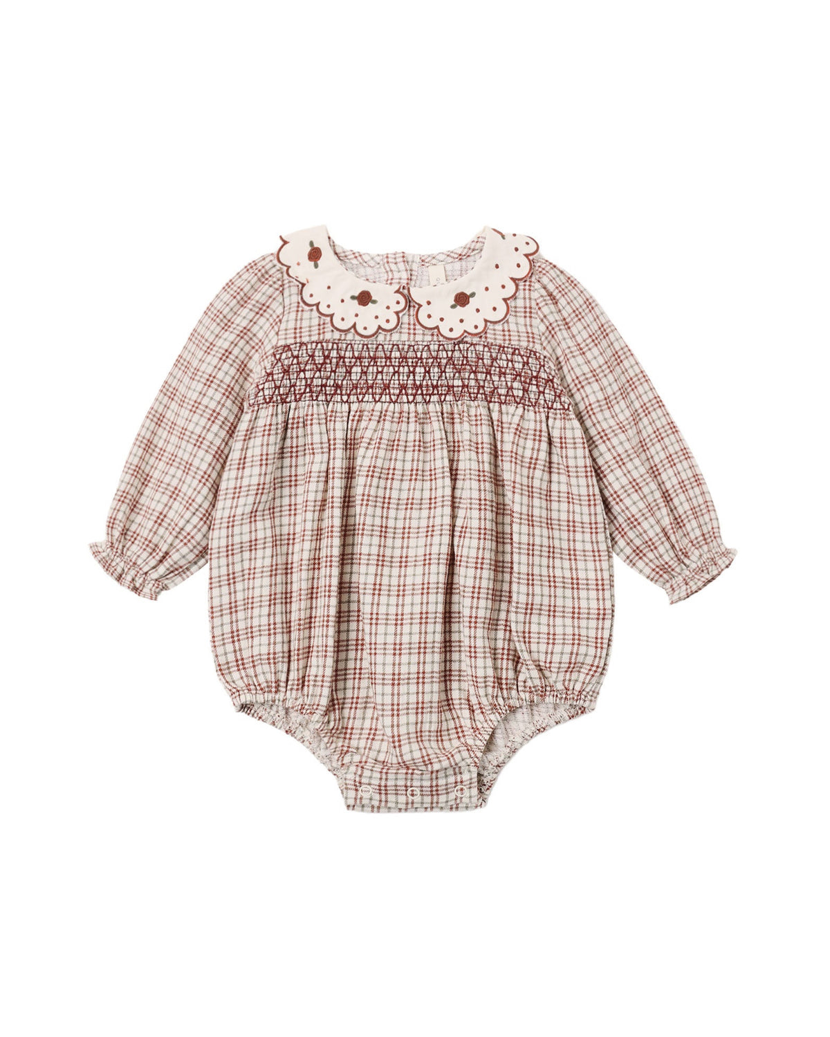 Christmas Plaid Callie Romper