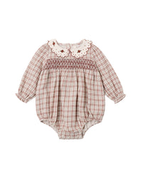Christmas Plaid Callie Romper