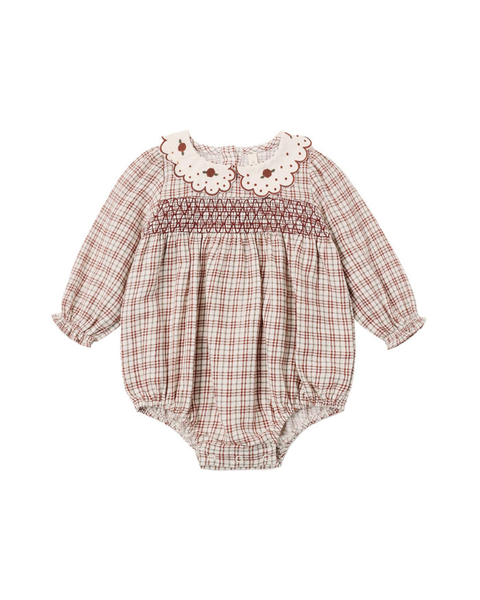 Christmas Plaid Callie Romper