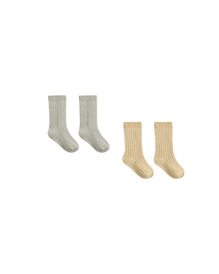 Laurel + Butterscotch Sock Set