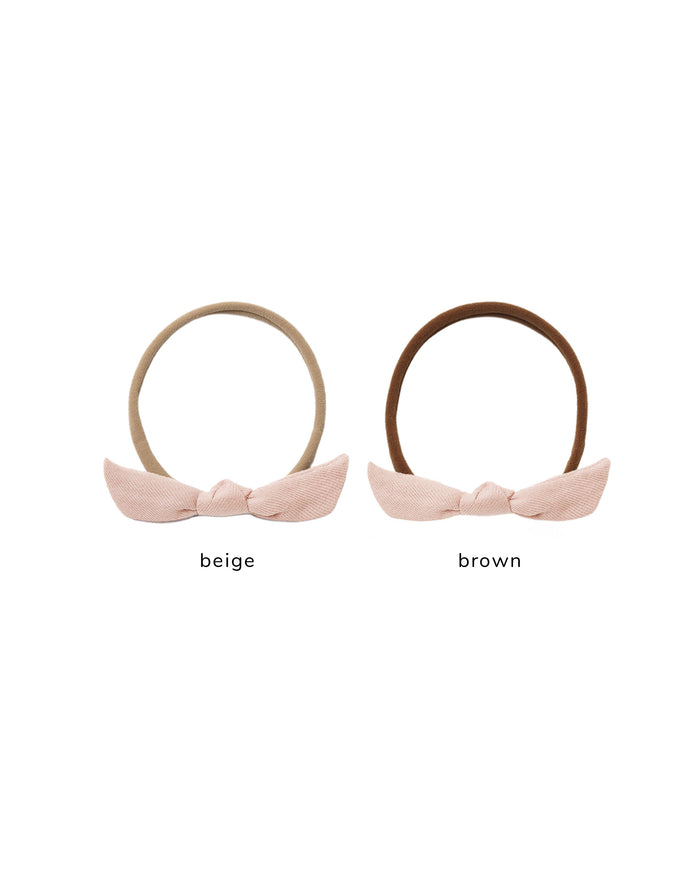 Dusty Rose Little Knot Headband