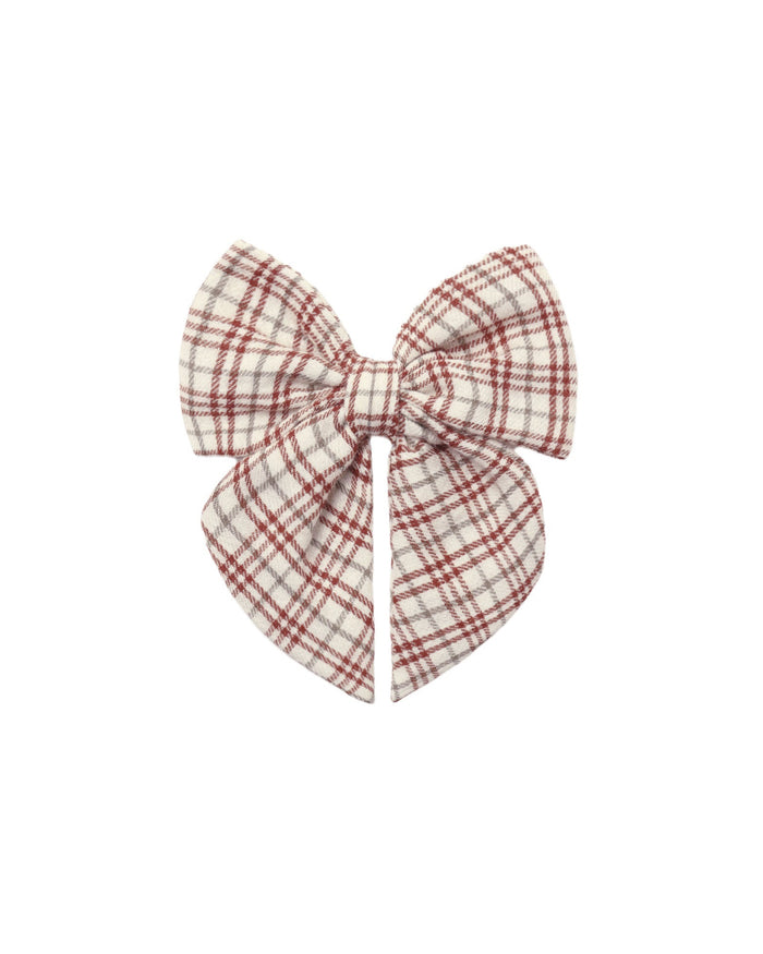Christmas Plaid Bow