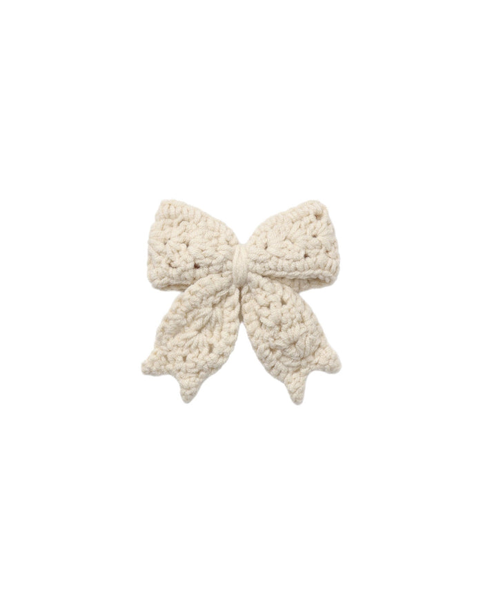 Natural Crochet Bow