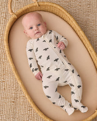Bats Bamboo Zip Footie