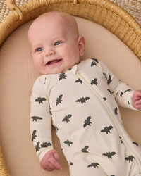 Bats Bamboo Zip Footie