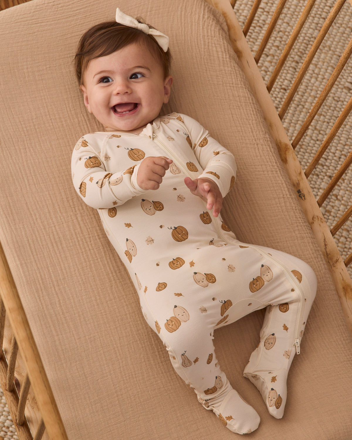 Harvest Friends Bamboo Zip Footie