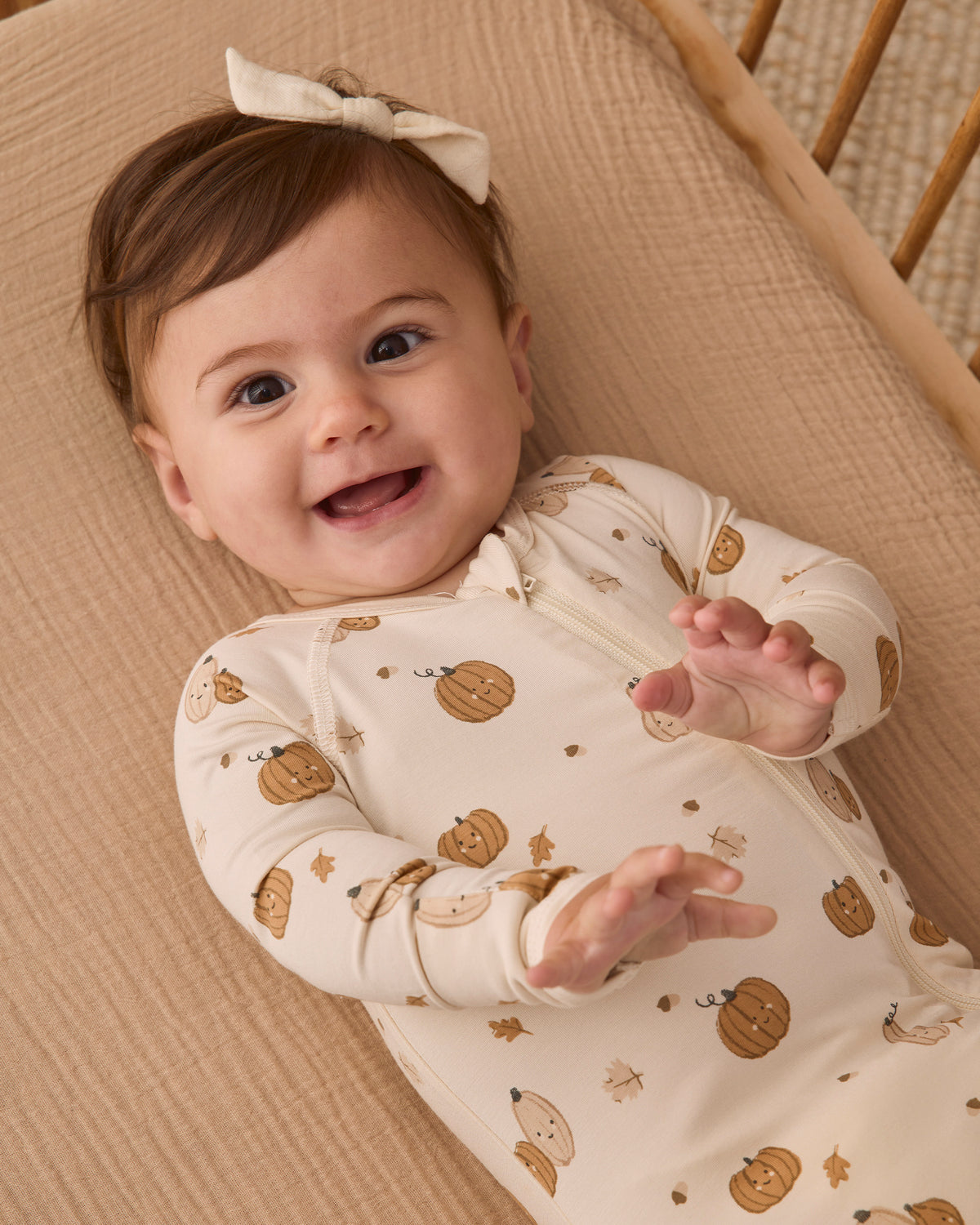 Harvest Friends Bamboo Zip Footie