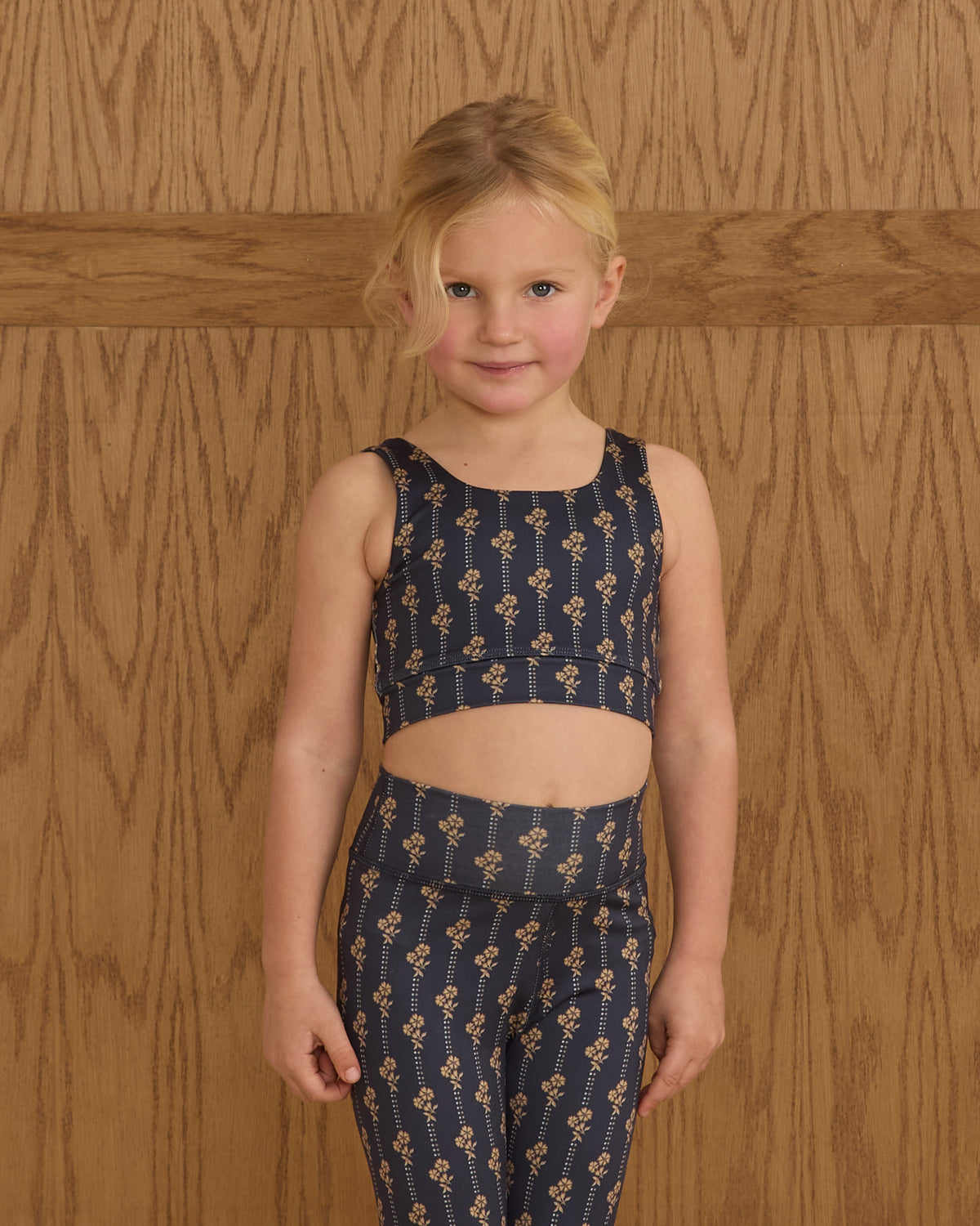 Vintage Bloom Sports Bra