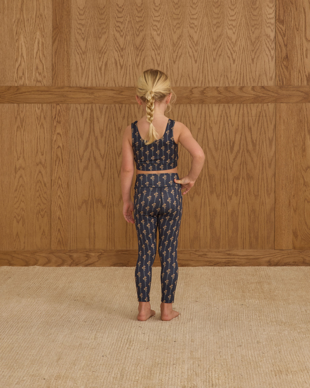 Vintage Bloom Sports Bra