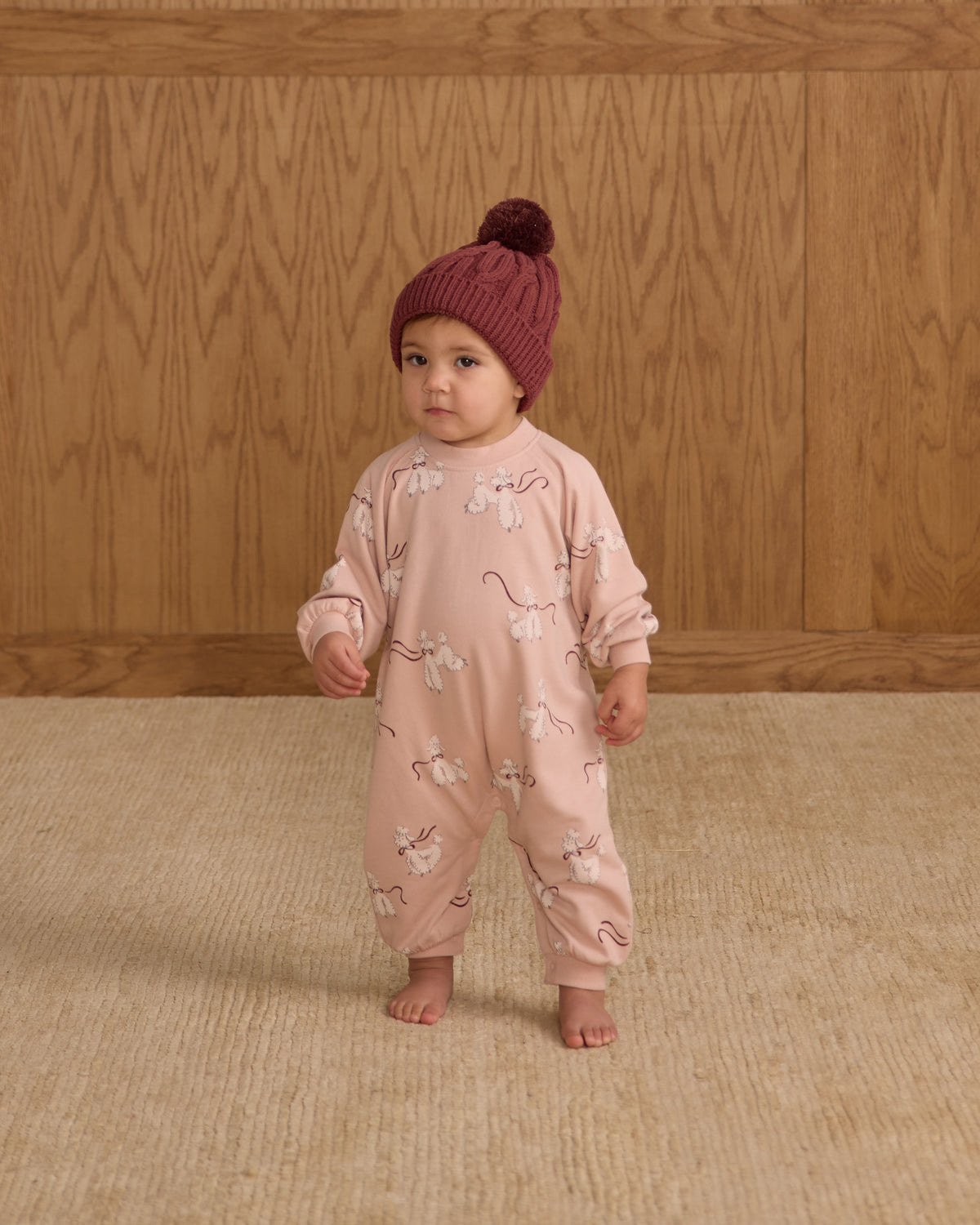 Poodles Raglan Jumpsuit