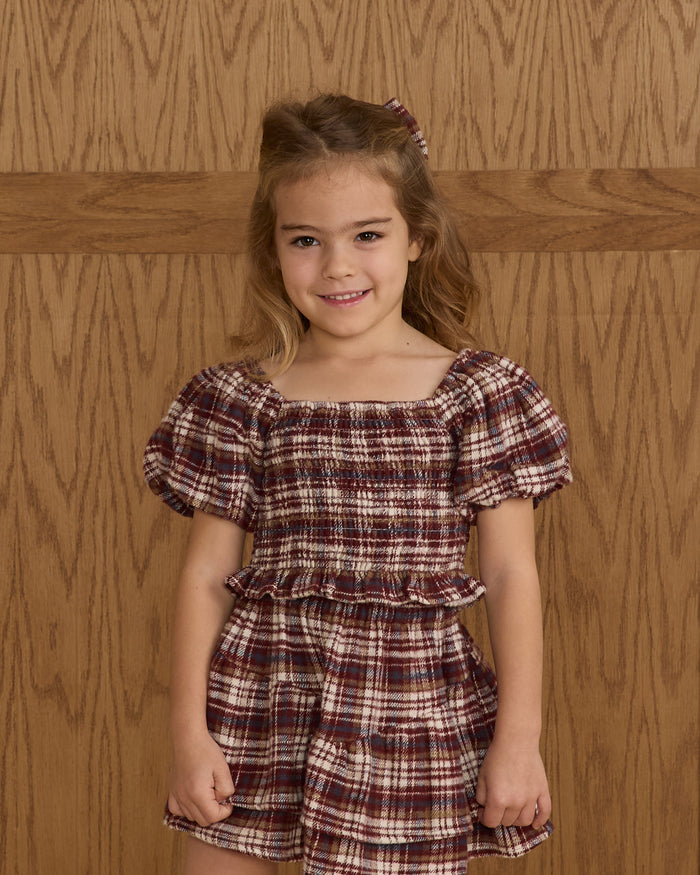 Burgundy Trixie Top