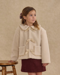 Shearling Collared Coat