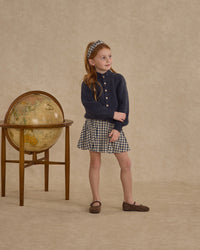 Navy Tulip Cardigan
