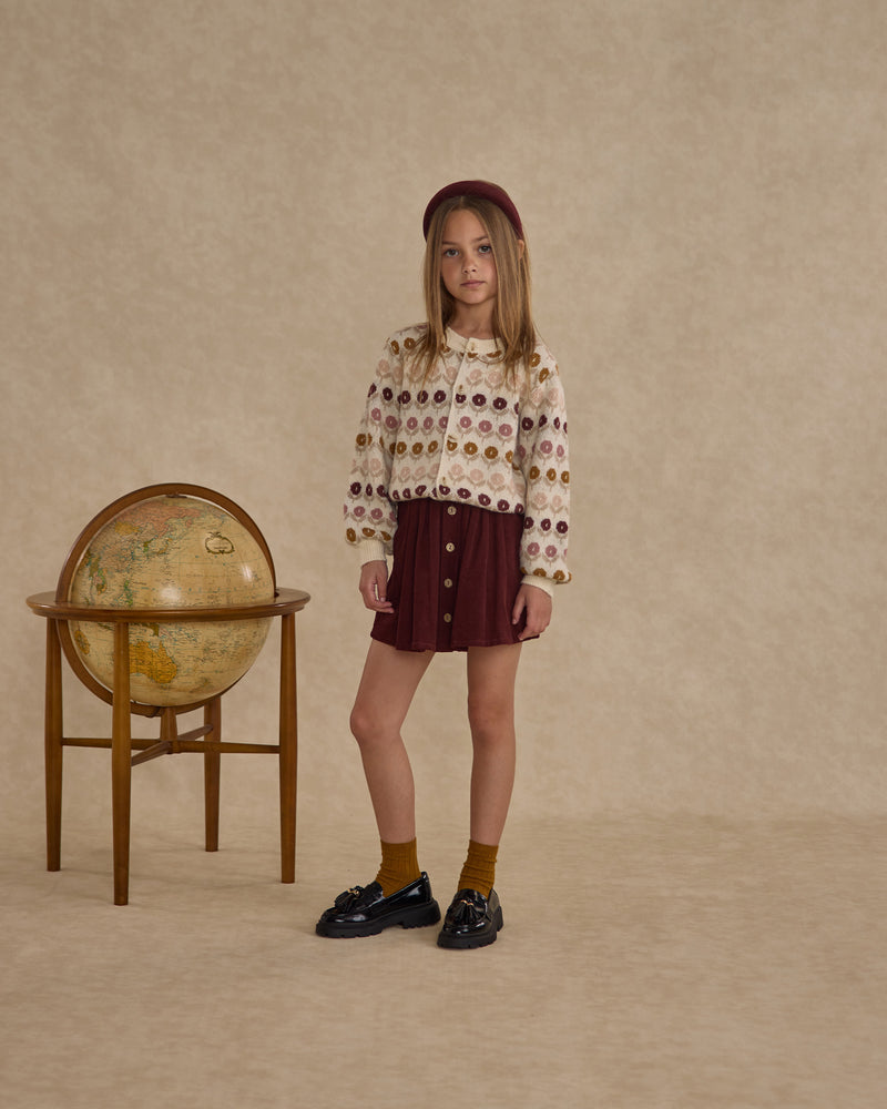 Floral Jacquard Cheyanne Cardigan