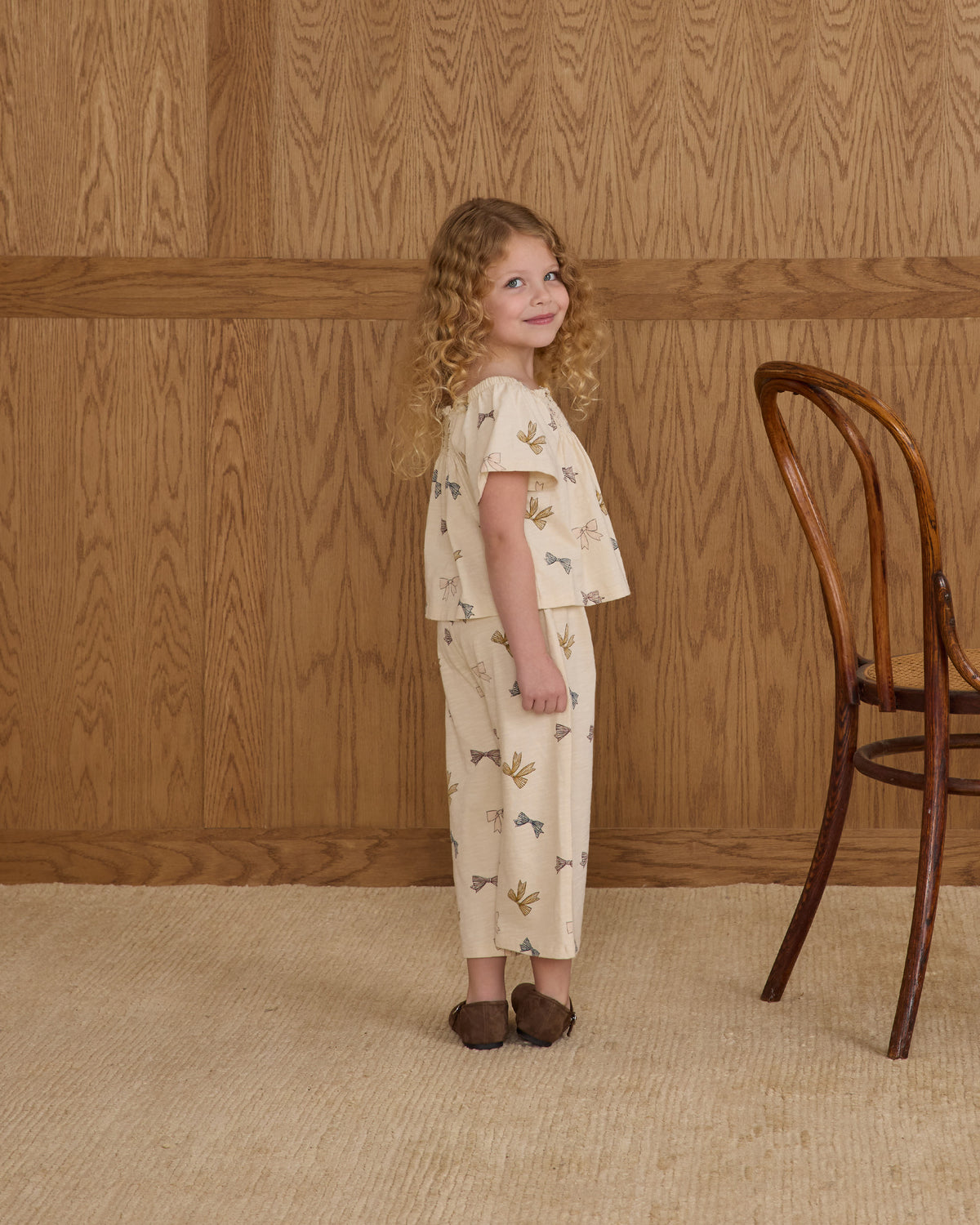 Bows Wide Leg Pant