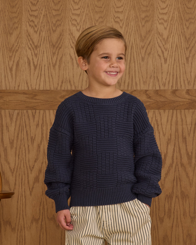 Navy Aspen Sweater