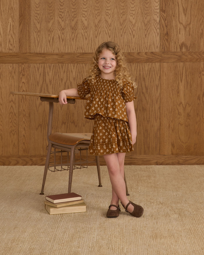 Golden Fleur Mae Skirt