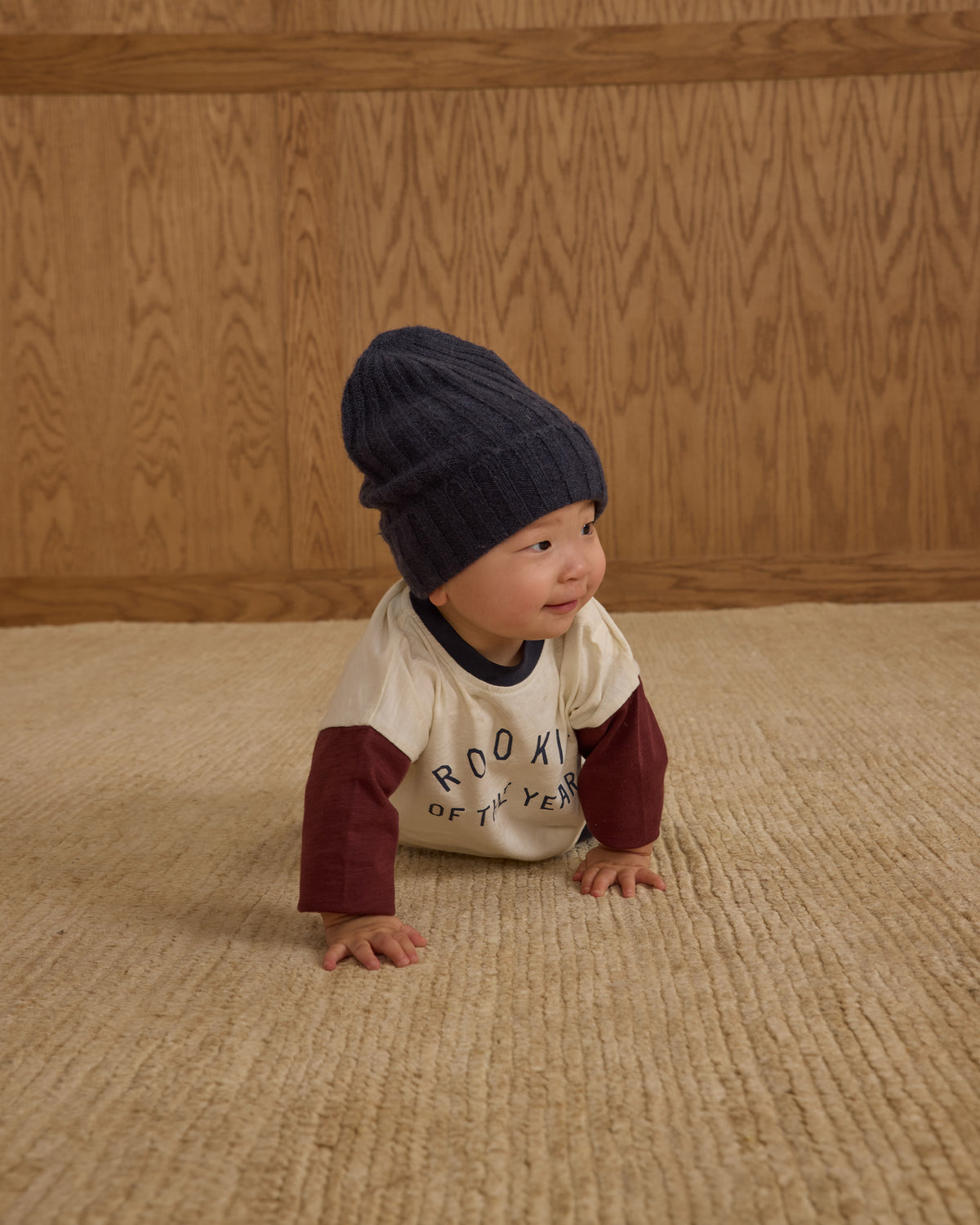 Navy Knit Beanie
