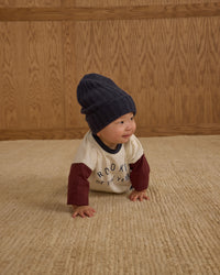 Navy Knit Beanie