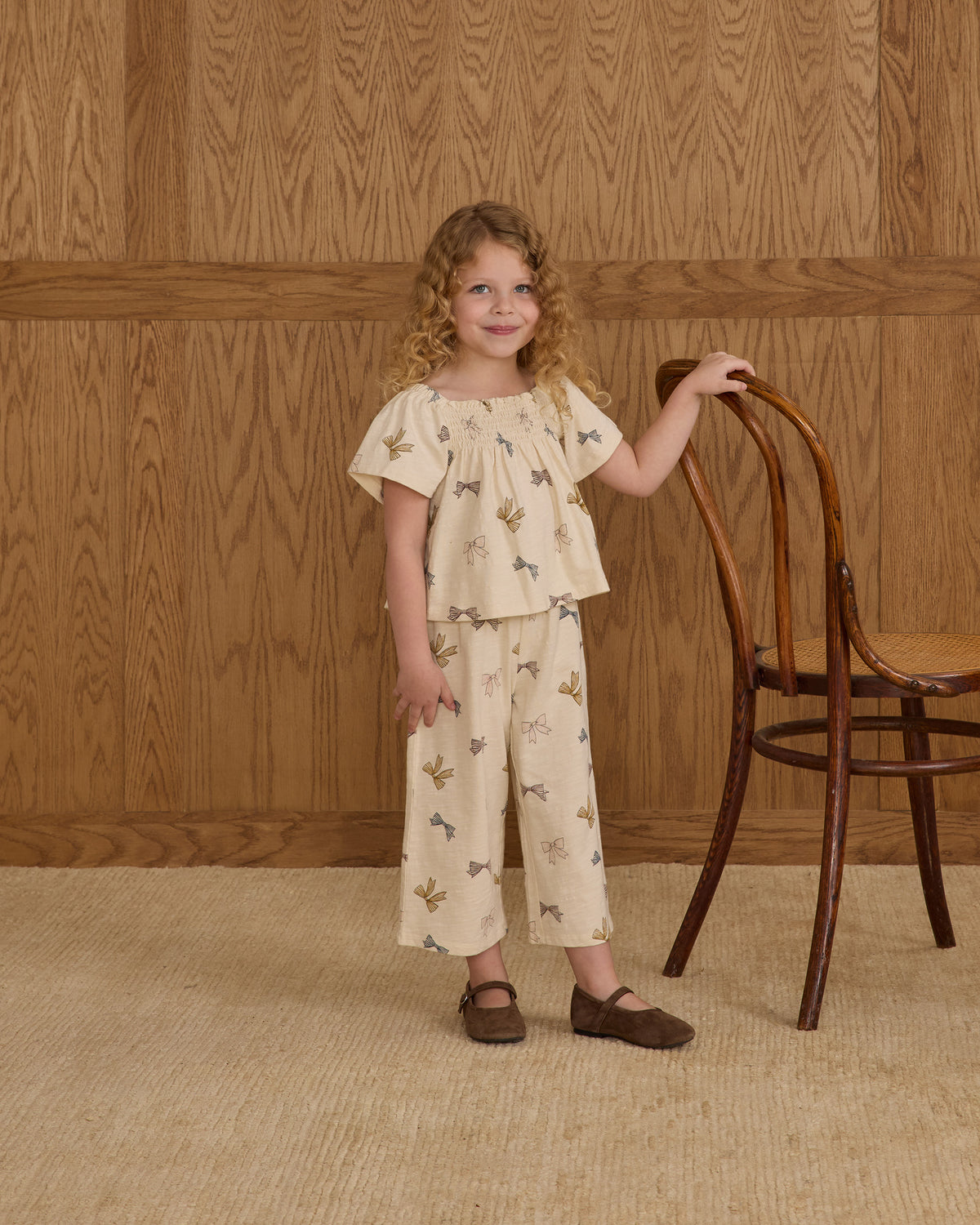 Bows Wide Leg Pant
