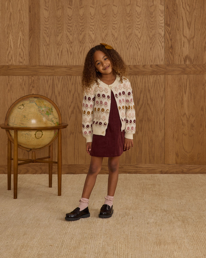 Floral Jacquard Cheyanne Cardigan