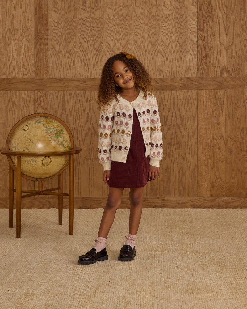 Floral Jacquard Cheyanne Cardigan