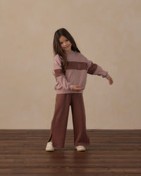 Rosewood Panel Stripe Sweatshirt