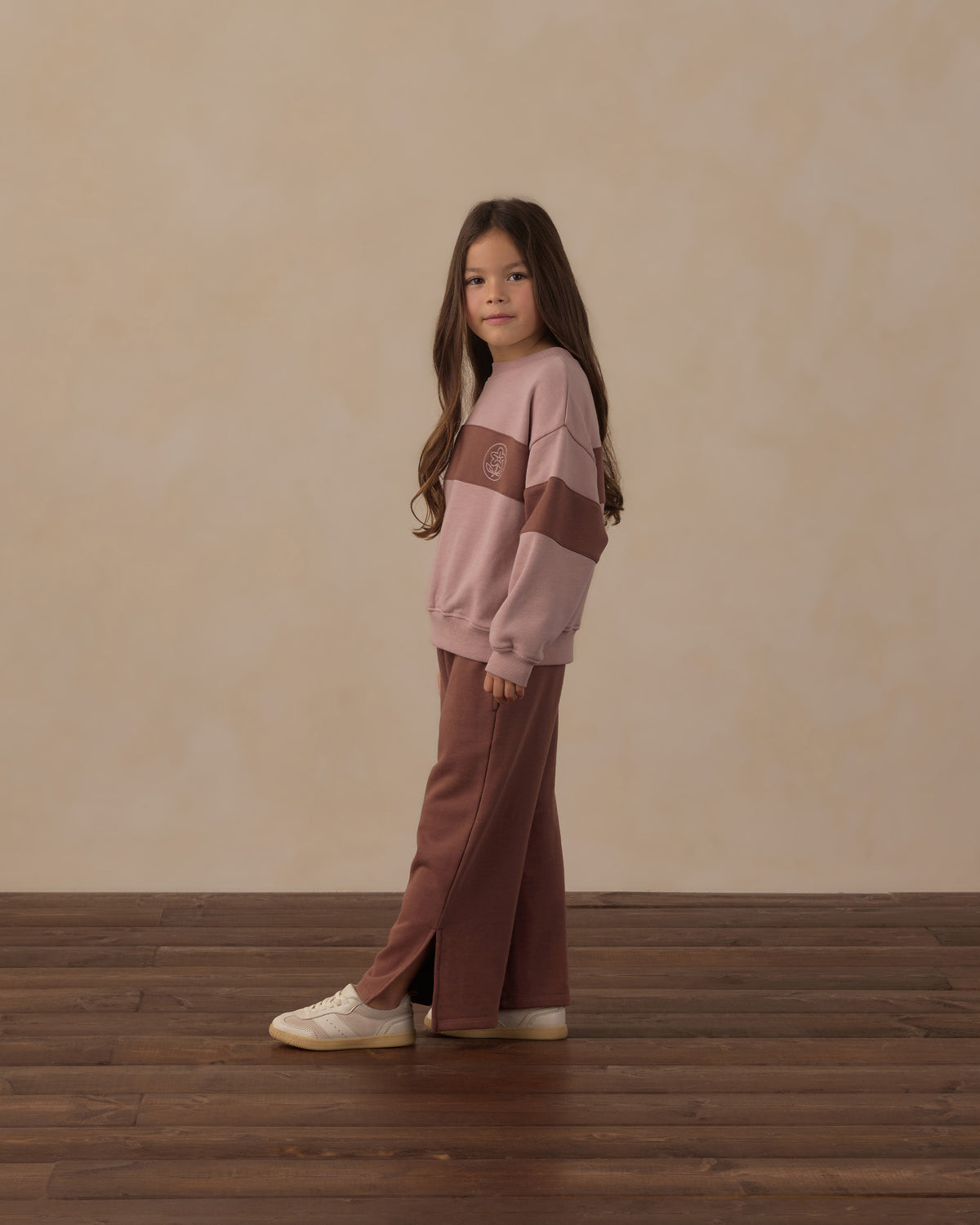Rosewood Panel Stripe Sweatshirt