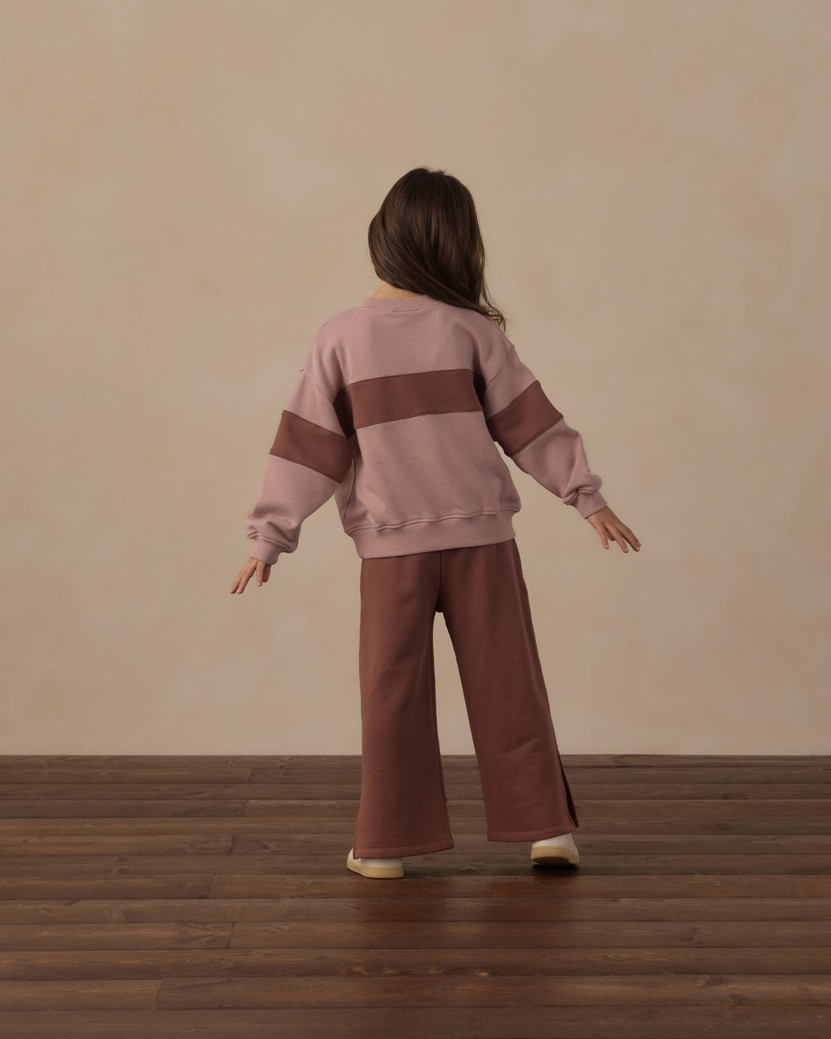 Rosewood Panel Stripe Sweatshirt