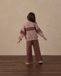 Rosewood Panel Stripe Sweatshirt