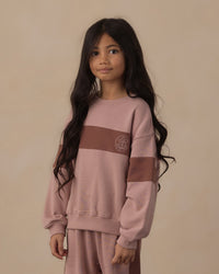 Rosewood Paneled Sweatpant