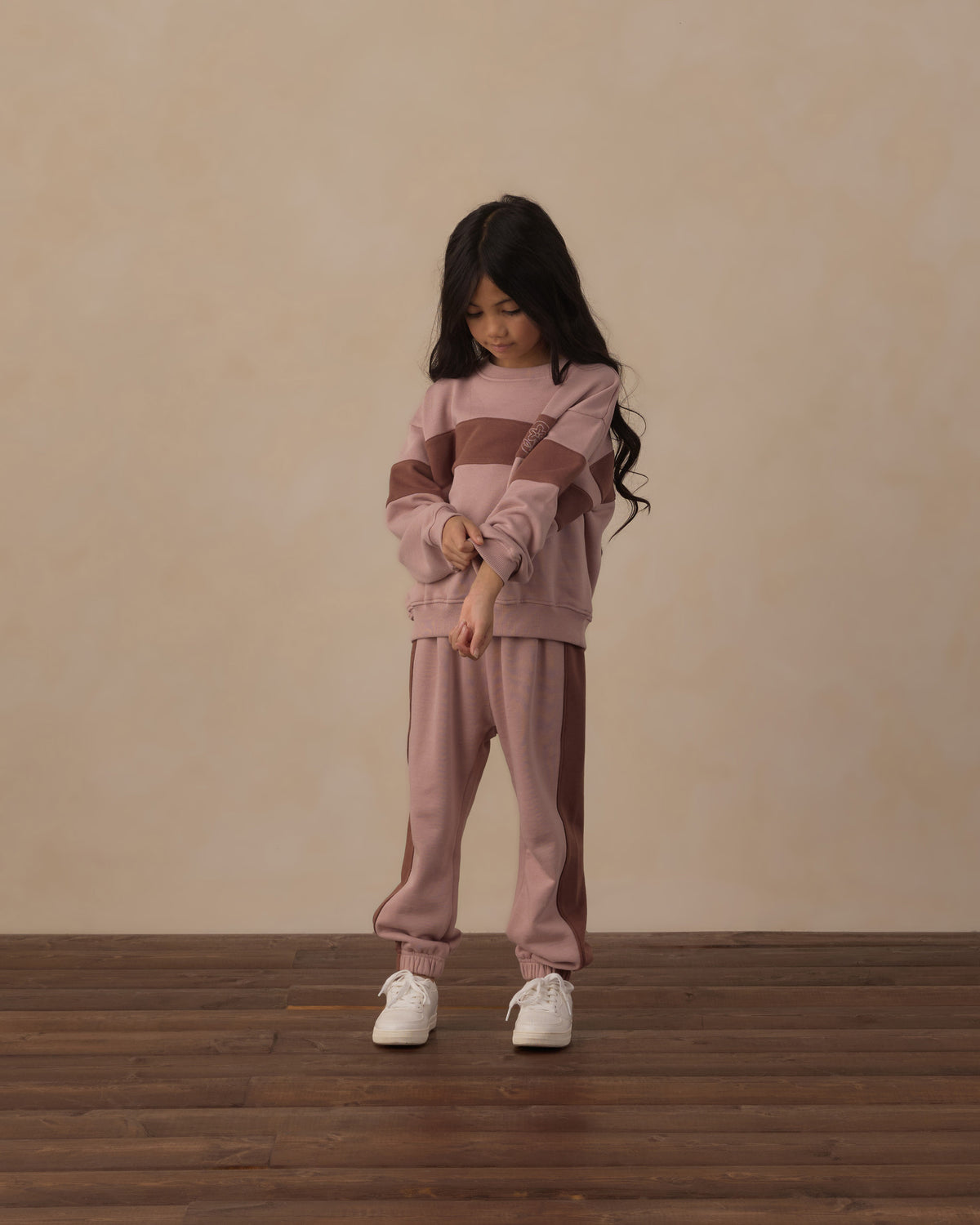 Rosewood Paneled Sweatpant