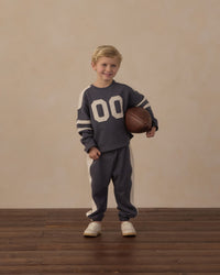 Midnight Paneled Sweatpant