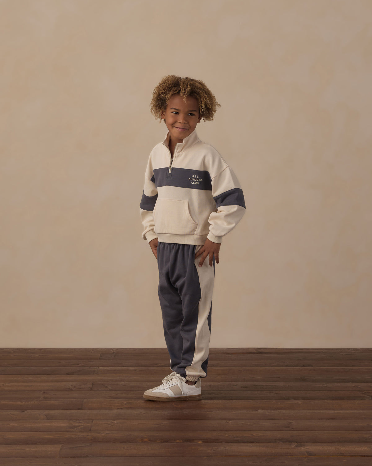 Midnight Paneled Sweatpant