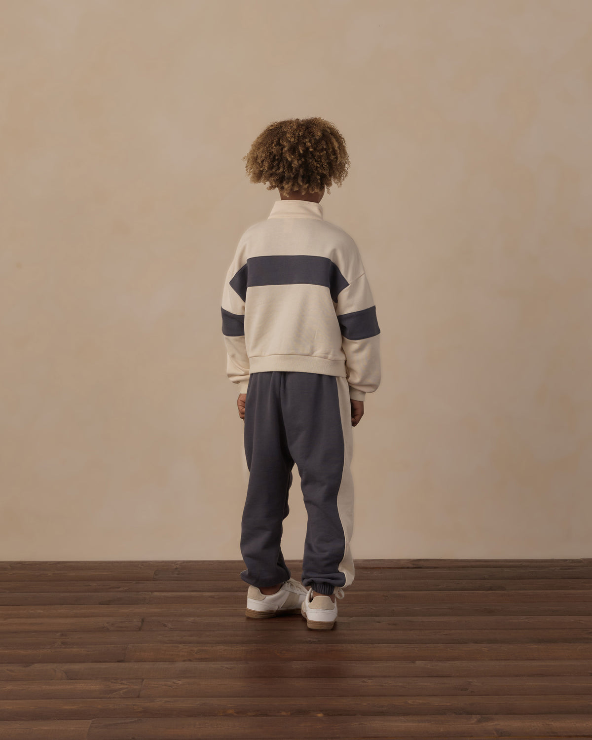 Outdoor Club Panel Stripe Half Zip