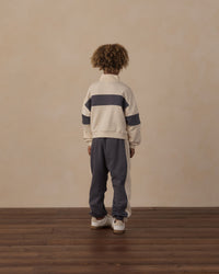 Outdoor Club Panel Stripe Half Zip