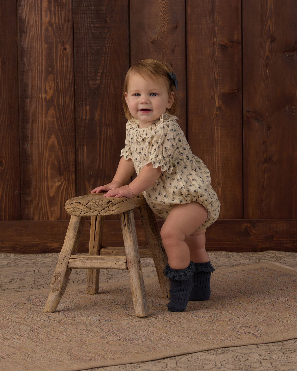 Vintage Fleur Liv Romper