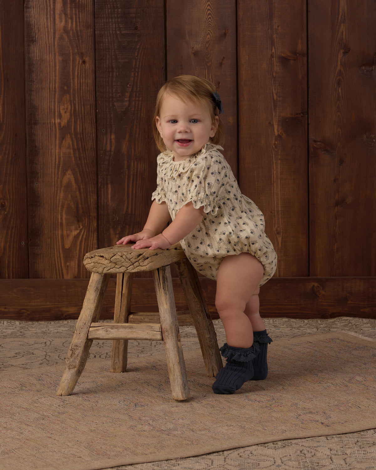Vintage Fleur Liv Romper