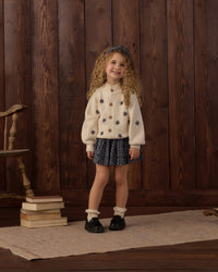 Midnight Daisy Tulip Cardigan