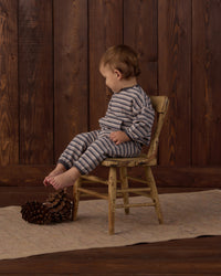Blue Stripe Relaxed Set
