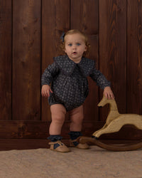 Heart Ditsy Fern Romper