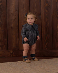 Heart Ditsy Fern Romper