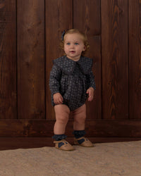 Heart Ditsy Fern Romper