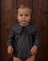 Heart Ditsy Fern Romper
