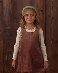 Ditsy Ribbed Long Sleeve