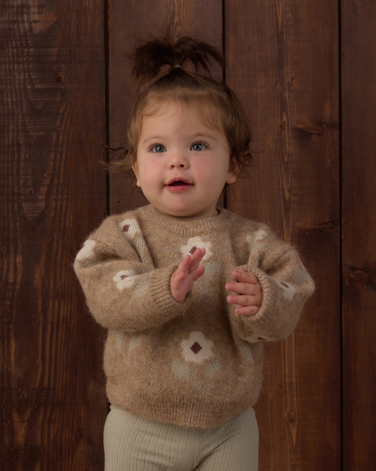 Fawn Flower Aspen Sweater
