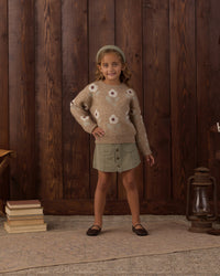 Dark Sage Denver Mini Skirt