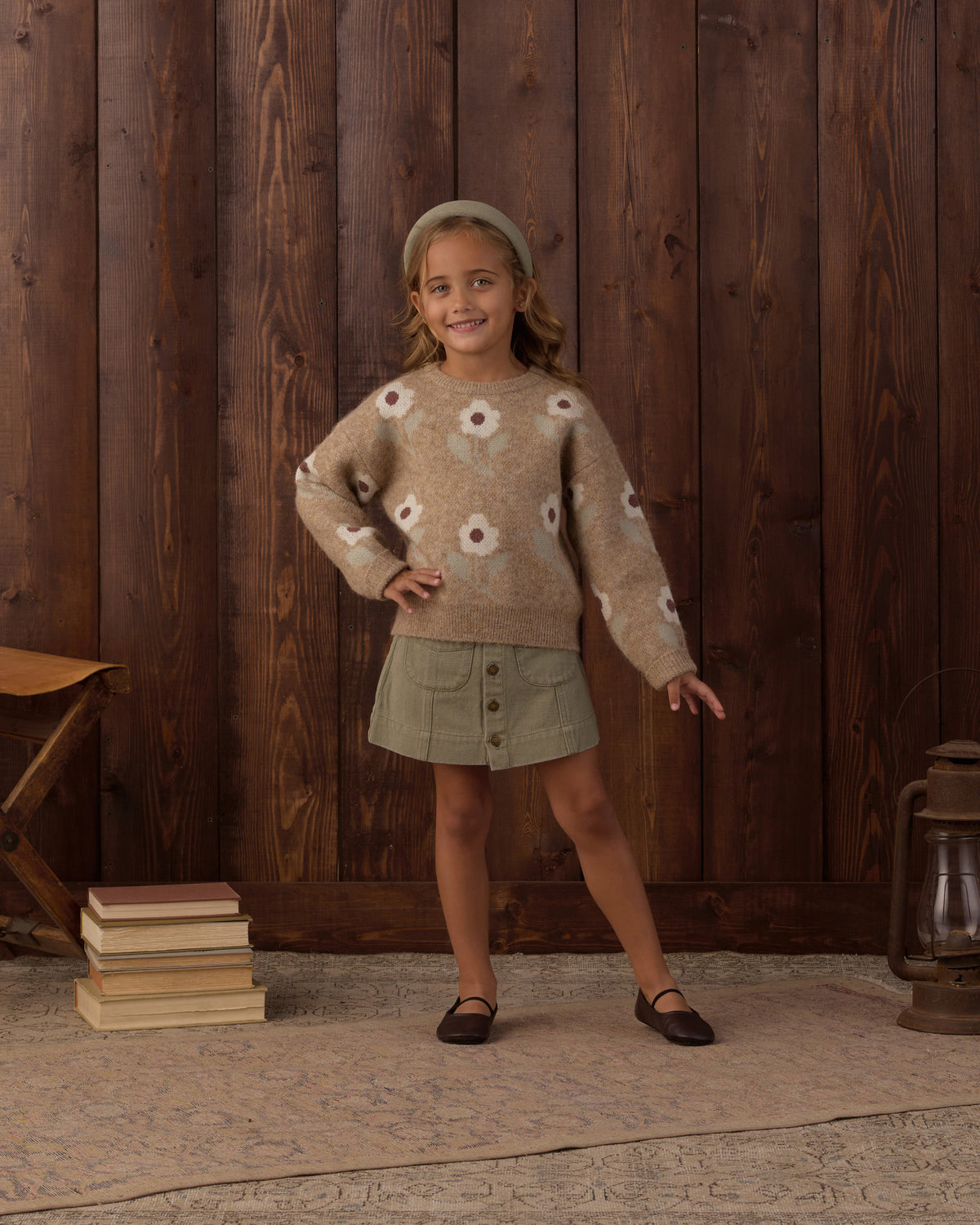 Dark Sage Denver Mini Skirt