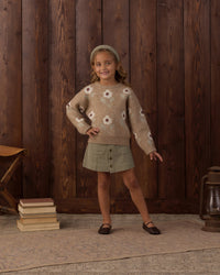 Dark Sage Denver Mini Skirt